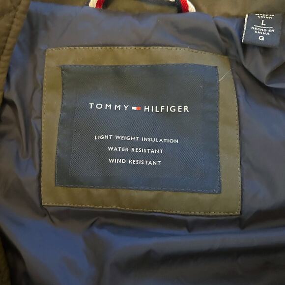 TOMMY HILFIGER Military Inspired Utility Jacket Size Large - Picture 10 of 15